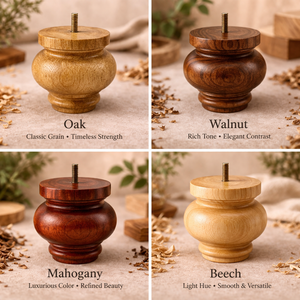 Luxury Turned Solid Wood Furniture Leg Elegant Classic Decorative Design for <b>Sofa</b> Cabinet Coffee <b>Table</b> - Product Image 3