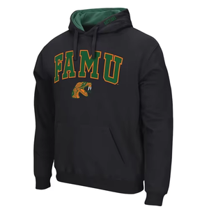 Sweat-shirt à capuche FAMU Rattlers en coton 100% pour l'hiver, noir, style universitaire, avec logo personnalisé, veste à capuche en polaire pour hommes, vente en gros - Product Image 2
