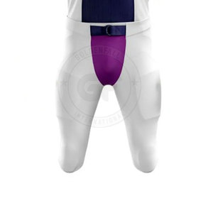 Ensemble de maillot et pantalon de football américain en tissu respirant à séchage rapide, léger et personnalisé pour l'entraînement en équipe - Product Image 5