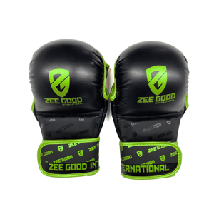 ถุงมือหนังสำหรับฝึกซ้อมมวย MMA  รับทำโลโก้และสีตามสั่ง ใช้งานกลางแจ้ง คุณภาพสูง ระบายความชื้น ป้องกันรังสียูวี กันลื่น - Product Image 1