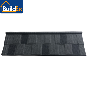 Inde Kerala léger 3d bord avant coupe pierre enduit tuiles de toit en métal Style Bond - Product Image 4