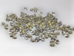 Piedras de Cristal Chaton de Primera Calidad para Joyería, Piedras de Cristal Facetadas con Reverso Puntiagudo, Gemas de Vidrio Sueltas para Manualidades - Product Image 3