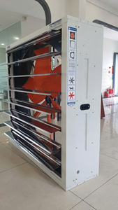 Industrial Exhaust Axial Flow <b>Fan</b> 1380mm 50800m3/h 470 RPM Ball Bearing AC 380V Grey Color <b>Wall</b> <b>Mounted</b> OEM Support - Product Image 5
