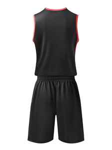 Uniforme de Baloncesto 2026 con Diseño Personalizado, Transpirable, de Secado Rápido, para Hombre, Verano, Sin Mangas, con Nombre y Logotipo Personalizados - Product Image 2