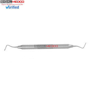 Instrumento Dental de Precisión con Mango de Acero Inoxidable para Retracción Gingival y Empacado de Cordón Gingival, de Doble Extremo - Product Image 4