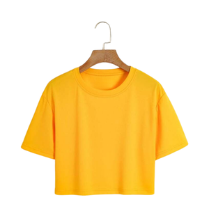 Haut pour femme en coton biologique, qualité supérieure, doux, anti-boulochage, respirant, vêtement de mode, fabricant de marque privée, directement de l'usine - Product Image 2