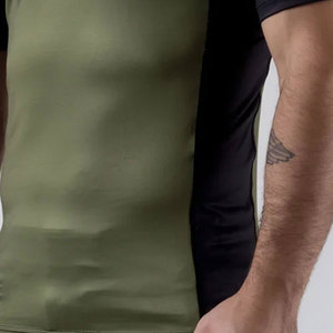 Running <b>Compression</b> T <b>Shirt</b> <b>For</b> <b>Men</b> Quick Dry T-<b>Shirt</b> Athletic Custom Logo <b>Men</b> Running T- <b>Shirt</b> - Product Image 6
