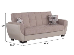 Modern Luxury PU Leather Chesterfield <b>Sofa</b> Set Minimalist 4 Seater Tufted Back Coffee <b>Side</b> <b>Table</b> Contemporary Living Room - Product Image 5