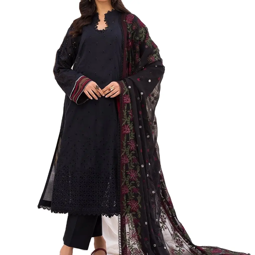 Heavy Embroidery Black Outfit for Women Shalwar kameez clothing Heavy fabric special occasion dresses