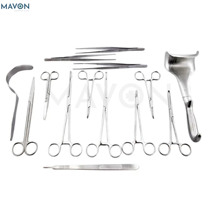 Nuevo Juego de Instrumentos Ginecológicos Manuales de Acero Inoxidable Alemán de Primera Calidad, 20 Piezas, JIMED SURGICAL CE Clase I - Product Image 4