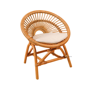 Ensemble de chaises de sécurité pour enfants en rotin multicolore avec dossier floral et animalier pour bébés, enfants et usage scolaire (vente en gros) - Product Image 5