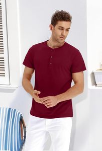 Camiseta de Algodón para Hombre, Cuello Redondo, Manga Corta, Lisa, Cómoda, Transpirable, Informal, Fabricación OEM, Exportación - Product Image 3