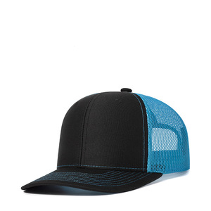 Hot Sale Blank 6 Panel Embroidery Custom Cotton Trucker Cap Men Snapshot Cap Mesh Trucker Cap - Product Image 3