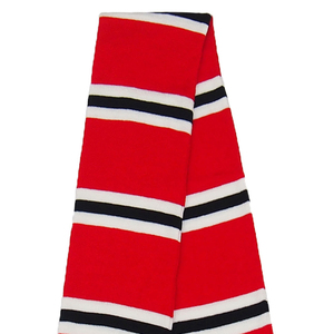 Écharpes de football carrées tricotées double face personnalisées, écharpes de supporter légères de haute qualité pour équipes - Product Image 2