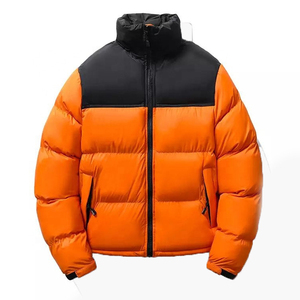 <b>Men</b> Puffer <b>Jacket</b> Modern Winter Outerwear <b>Lightweight</b> Insulated Quilted Construction Warm Comfortable Coat For Casual Wear - Product Image 1