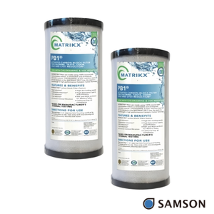 Filtre à bloc de charbon actif en coque de noix de coco, cartouche filtrante à eau de 10 pouces, approvisionnement professionnel - Product Image 1