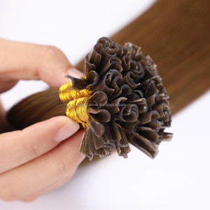 Emballage pour nano microliens micro colle liaison humaine remy slave russe italien kératine pointe plate extensions de cheveux - Product Image 2