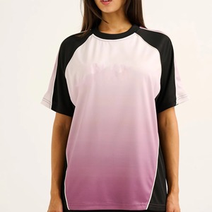 เสื้อยืดผู้หญิงขายดี ผ้าฝ้ายเจอร์ซีย์ฟลีซ 100% คอกลม แขนสั้น สวมใส่สบาย พิมพ์ลายดิจิทัล เป็นมิตรกับสิ่งแวดล้อม - Product Image 1