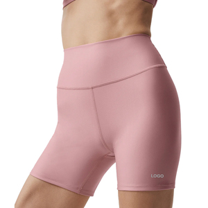 Conjunto de Sudadera Corta con Capucha de Felpa Francesa y Pantalones Cortos de Compresión para Mujer, Conjunto de 2 Piezas, Ropa Deportiva de Mezcla de Algodón, Atuendo de Gimnasio, Personalizado OEM - Product Image 5