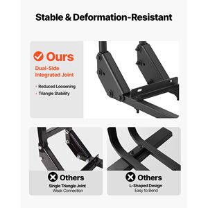 Maniglia per Carrello da Golf 17.7 X 9.3 X 35.6 Pollici, Compatibile con la Maggior Parte dei Carrelli, Facile Installazione, Nessuna Modifica Necessaria, Metallo 27.5 Pollici - Product Image 5