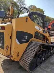 Japan Caterpillar 277C 7 Ton Skid Steer Front Loader 90% New Original Color Used <b>Machine</b> in Stock - Product Image 5