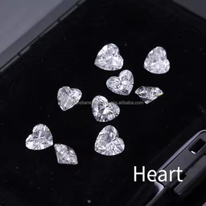 SHRAMAN DIAMOND 4.80MM <b>Heart</b> <b>Shape</b> Lab Grown Loose Wholesale Diamonds VVS-VS Clarity HPHT/CVD Synthetic DEF Color for Jewelry - Product Image 6