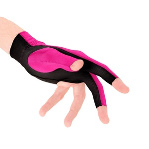 ถุงมือบิลเลียดพิมพ์โลโก้ตามสั่ง ขายดี ไม่ลื่น ถุงมือสนุกเกอร์สีพื้น สำหรับขาย - Product Image 1