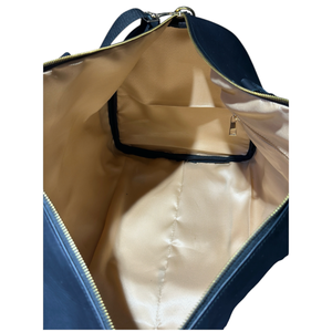 Luxury Genuine Leather Durable Plain Fashion Travel Duffel <b>Bag</b> Large Capacity Weekend Men Business Trip <b>Overnight</b> Shoulder Carry - Product Image 5