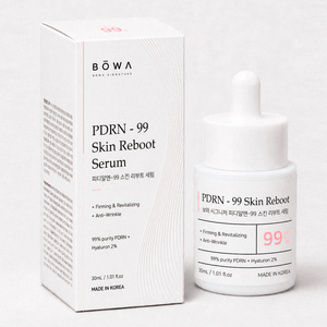 เซรั่มบำรุงผิวหน้า BOWA PDRN-99 Skin Reboot ขนาด 30 มล. ช่วยยกกระชับ ลดเลือนริ้วรอย ด้วยไฮยาลูรอนิก แอซิด ผลิตในเกาหลี - Product Image 1