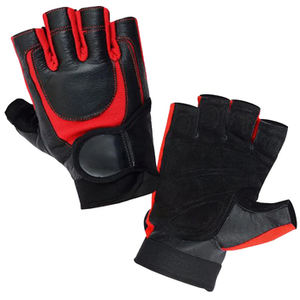 Gants de musculation légers en cuir d'agneau véritable sur mesure de haute qualité pour la gym et le cyclisme, unisexes, respirants et antidérapants - Product Image 1
