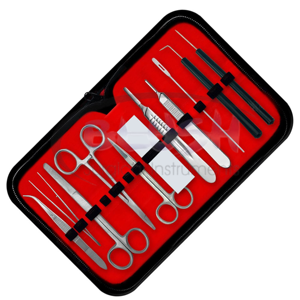 16 pcs Hot Sales Steel Manual Dissecting Kit for Anatomy Surgical Dissection Set CE Approved Instrument Set By <b>Blush</b> Surgical - Product Image 2
