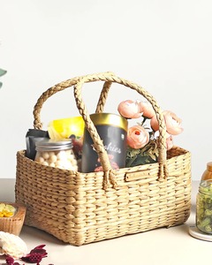 Handwoven Seagrass Fruit <b>Basket</b> for Gift Hampers Handmade Storage <b>Basket</b> Wholesale eco-friendly Made in Viet Nam - Product Image 4