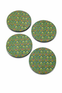 Elegante Juego de Posavasos de MDF Esmaltado con Material de Madera Premium para el Uso Diario en la Cena y Accesorios para Servir Bebidas - Product Image 3