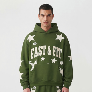 Nouveau design, léger, 100% coton, sweat-shirts imprimés avec patch en caoutchouc pour l'hiver, pour hommes, meilleure qualité, prix bas, fabriqué au Pakistan - Product Image 1