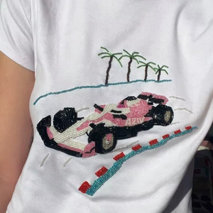 ชุดคลุมนอนฤดูร้อนแบบใหม่ ดีไซน์หรูหรา ทันสมัย ผลิตจากผ้าสแปนเด็กซ์/คอตตอน เป็นมิตรต่อสิ่งแวดล้อม ชุดเซ็ต 2 ชิ้น สำหรับผู้หญิง เสื้อกล้ามลูกไม้เนื้อดี แห้งเร็ว ด้านหน้าติดกระดุม - Product Image 1