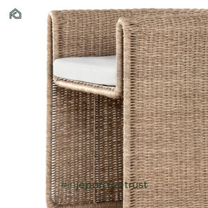 Fauteuil de salle à manger modulaire moderne Milou pour extérieur, prix d'usine, en bois durable et écologique, idéal pour appartement, jardin, patio - Product Image 3