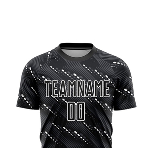 เสื้อเจอร์ซีย์ฟุตบอลของผู้ชายเสื้อฟุตบอลระบายอากาศได้ดี - Product Image 4