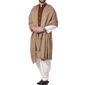 Men Soft Breathable Winter Wool <b>Shawl</b> Warm Traditional Solid Color Classic <b>Wrap</b> - Product Image 2