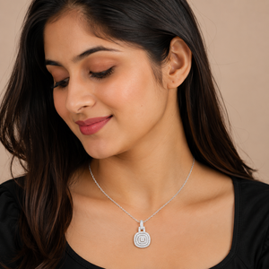 10K <b>White</b> Gold Lab Grown Diamond Women's Cushion Cut Luxury Wedding Gift Pendant Everyday Wear - Product Image 1