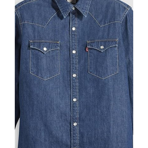 Chemise Western Standard Barstow pour homme, classique, boutonnée, manches longues, décontractée, vêtement de travail - Product Image 5