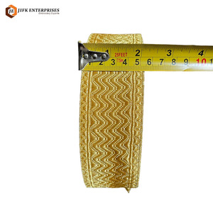 Trenzas Bordadas al por Mayor con Detalles Decorativos Tejidos para Prendas a Medida y Accesorios Textiles - Product Image 2
