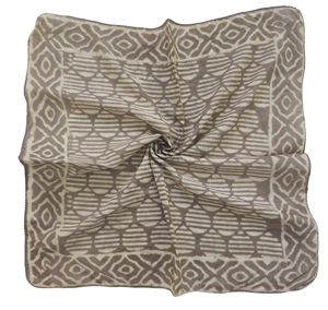 Bandana, foulard et cravate imprimés à la main, fabriqués avec des couleurs naturelles, article cadeau, en coton biologique - Product Image 3