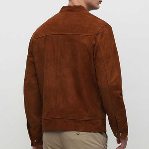 Unique Style New Coat for <b>Men's</b> Motorcycle Winter <b>Suede</b> <b>Jacket</b> for <b>Men</b> Collar Warm Leather <b>Jacket</b> - Product Image 3