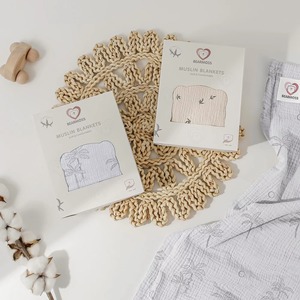Couvertures pour bébé en coton de haute qualité, gaze 100% coton, couvertures en mousseline pour bébé - Product Image 3