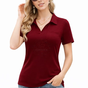 Camiseta Clásica para Mujer, 100% Algodón, Suave y Transpirable, Manga Corta, Corte Regular, Diseño Casual Elegante, para Casa, Oficina, Universidad - Product Image 6