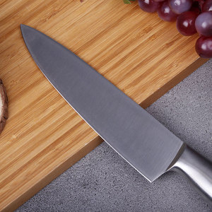 Couteau de chef en acier inoxydable, cuisine professionnelle, pour la cuisine quotidienne, la préparation des aliments et l'utilisation culinaire - Product Image 5