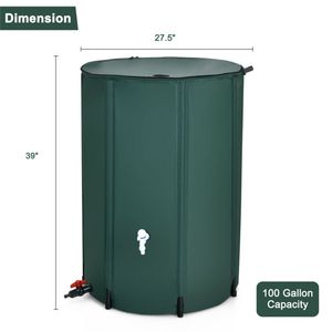 Serbatoio Portatile per Raccolta Acqua Piovana per Giardinaggio - Product Image 3