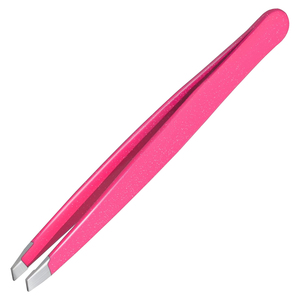 Pinzas para Cejas de Acero Inoxidable de Alta Calidad con Logotipo Personalizado al por Mayor, Pinzas Inclinadas Ligeras y Duraderas, Proveedor OEM - Product Image 1