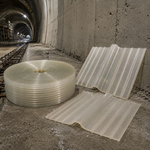 Heat Weldable <b>PVC</b> Waterstop Sofuco <b>PVC</b> KN9215 3.0 to 4.0mm Thickness For Siphons Canals And Irrigation Culvert Applications - Product Image 6