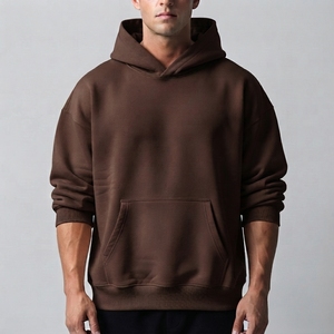 Men Custom Printed Hoodie Pullover Sweatshirt <b>Personalized</b> Logo Design With Kangaroo Pocket And Ribbed Hem - Product Image 1